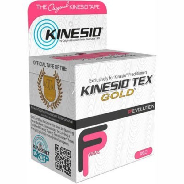 Fabrication Enterprises Kinesio® Tex Gold FP Kinesiology Tape, 2" x 5.5 yds, Red, 1 Roll 24-4872